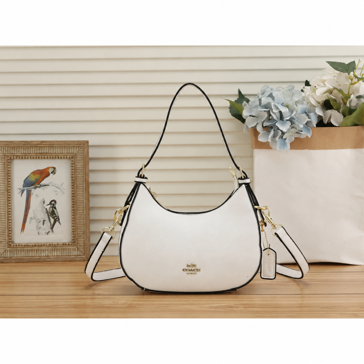 Coach Pillow Tabby White Handbag